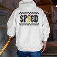 Retro SPED Teacher Pencil Lightning Bolt Back To School Men Zip Up Hoodie Back Print, funny gift Retro SPED Teacher Pencil Lightning Bolt Back To School Men Zip Up Hoodie Back Print, funny gift
