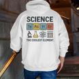 Science Teacher Periodic Table Jokes Chemistry Pun Men Zip Up Hoodie Back Print, Science Teacher Hoodies, funny gift