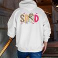 Sped Teacher Halloween Ghost Special Education Preppy Fall Men Zip Up Hoodie Back Print, funny gift Sped Teacher Halloween Ghost Special Education Preppy Fall Men Zip Up Hoodie Back Print, funny gift