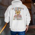 My Students Have A Pizza-My-Heart Valentines Day Teacher Men Zip Up Hoodie Back Print, funny gift
