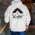 Tap Dancer Tap Dancing Shoes Tap Dance Teacher Men Zip Up Hoodie Back Print, funny gift