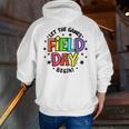 Teacher Student Field Day Let The Games Begin Field Day Men Zip Up Hoodie Back Print, funny gift Teacher Student Field Day Let The Games Begin Field Day Men Zip Up Hoodie Back Print, funny gift