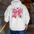 Teaching Is A Work Of Heart Pencil Bow Teacher Valentine Men Zip Up Hoodie Back Print, funny gift Teaching Is A Work Of Heart Pencil Bow Teacher Valentine Men Zip Up Hoodie Back Print, funny gift
