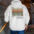 Thankful Teacher Thanksgiving Fall Pumpkin Turkey Men Zip Up Hoodie Back Print, funny gift Thankful Teacher Thanksgiving Fall Pumpkin Turkey Men Zip Up Hoodie Back Print, funny gift