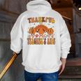 Thankful Teacher's Aide Thanksgiving Autumn Fall Women Men Men Zip Up Hoodie Back Print, funny gift Thankful Teacher's Aide Thanksgiving Autumn Fall Women Men Men Zip Up Hoodie Back Print, funny gift