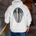 Trilobite Fossil Geology Teacher Student Geologist Men Zip Up Hoodie Back Print, funny gift Trilobite Fossil Geology Teacher Student Geologist Men Zip Up Hoodie Back Print, funny gift