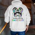 Twin Day Friends Teacher Twinning With My Bestie Men Zip Up Hoodie Back Print, funny gift