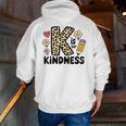Unity Day Design Kindness Orange Teacher Kids Be Kind Men Zip Up Hoodie Back Print, funny gift