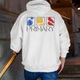 Women Art Teacher Back To School Artist Primary Color Theory Men Zip Up Hoodie Back Print, funny gift Women Art Teacher Back To School Artist Primary Color Theory Men Zip Up Hoodie Back Print, funny gift