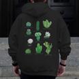 10 Types Of Cactus Succulent Teacher Chart Cactus Lover Tee Men Zip Up Hoodie Back Print, funny design 10 Types Of Cactus Succulent Teacher Chart Cactus Lover Tee Men Zip Up Hoodie Back Print, funny design