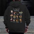 12 Day Of History Teacher Christmas Social Studies Student Men Zip Up Hoodie Back Print, History Teacher Gifts, funny design 12 Day Of History Teacher Christmas Social Studies Student Men Zip Up Hoodie Back Print, History Teacher Gifts, funny design