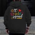 1st First Grade Squad Student Teacher Back To School Men Zip Up Hoodie Back Print, First Grade Teacher Gifts, funny design 1st First Grade Squad Student Teacher Back To School Men Zip Up Hoodie Back Print, First Grade Teacher Gifts, funny design