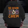 1st Grade Boo Crew First Grade Halloween Teacher Men Zip Up Hoodie Back Print, First Grade Teacher Gifts, funny design 1st Grade Boo Crew First Grade Halloween Teacher Men Zip Up Hoodie Back Print, First Grade Teacher Gifts, funny design