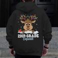 2nd Grade Teacher Christmas Second Grade Squad Reindeer Xmas For Men Women Kids Men Zip Up Hoodie Back Print, 2nd Grade Teacher Gifts, funny design 2nd Grade Teacher Christmas Second Grade Squad Reindeer Xmas For Men Women Kids Men Zip Up Hoodie Back Print, 2nd Grade Teacher Gifts, funny design