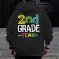 2nd Grade Team T-Shirt 2nd Grade Squad Teacher Men Zip Up Hoodie Back Print, 2nd Grade Teacher Gifts, funny design 2nd Grade Team T-Shirt 2nd Grade Squad Teacher Men Zip Up Hoodie Back Print, 2nd Grade Teacher Gifts, funny design