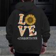 4th Grade Teacher Love Autumn Fall Sunflower Appreciation Men Zip Up Hoodie Back Print, 4th Grade Teacher Gifts, funny design 4th Grade Teacher Love Autumn Fall Sunflower Appreciation Men Zip Up Hoodie Back Print, 4th Grade Teacher Gifts, funny design