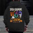 5th Grade Boo Crew Teacher Student Halloween Costume For Men Women Kids Men Zip Up Hoodie Back Print, funny design 5th Grade Boo Crew Teacher Student Halloween Costume For Men Women Kids Men Zip Up Hoodie Back Print, funny design