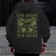 5th Grade Teacher Student Camo Bow Back To School Men Zip Up Hoodie Back Print, funny design 5th Grade Teacher Student Camo Bow Back To School Men Zip Up Hoodie Back Print, funny design