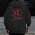 6 7 Brainrot Elementary Teacher Meme 67 Six Seven Men Zip Up Hoodie Back Print, funny design 6 7 Brainrot Elementary Teacher Meme 67 Six Seven Men Zip Up Hoodie Back Print, funny design