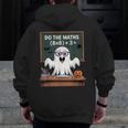 67 Teacher Halloween Ghost Six Seven Meme Do The Maths Men Zip Up Hoodie Back Print, funny design 67 Teacher Halloween Ghost Six Seven Meme Do The Maths Men Zip Up Hoodie Back Print, funny design
