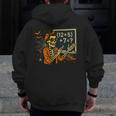 67 Teacher Halloween Skeleton Six Seven Meme Math Men Zip Up Hoodie Back Print, funny design 67 Teacher Halloween Skeleton Six Seven Meme Math Men Zip Up Hoodie Back Print, funny design
