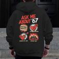 67 History Teacher Teacher 6 7 Overuse '67 Men Zip Up Hoodie Back Print, History Teacher Gifts, funny design 67 History Teacher Teacher 6 7 Overuse '67 Men Zip Up Hoodie Back Print, History Teacher Gifts, funny design