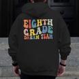 8th Grade Dream Team Teachers Boys Kids Retro Back To School Men Zip Up Hoodie Back Print, funny design 8th Grade Dream Team Teachers Boys Kids Retro Back To School Men Zip Up Hoodie Back Print, funny design