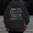ABC Elemeno Kindergarten Teacher Boy Girl Kid Back To School Men Zip Up Hoodie Back Print, funny design ABC Elemeno Kindergarten Teacher Boy Girl Kid Back To School Men Zip Up Hoodie Back Print, funny design