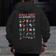 ABC School Nurse Alphabet Student Teacher Health Worker Men Zip Up Hoodie Back Print, funny design ABC School Nurse Alphabet Student Teacher Health Worker Men Zip Up Hoodie Back Print, funny design