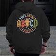 ABCD 3rd Grade Rocks Pencil Lightning Teachers Rock Boys Men Zip Up Hoodie Back Print, funny design ABCD 3rd Grade Rocks Pencil Lightning Teachers Rock Boys Men Zip Up Hoodie Back Print, funny design