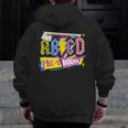 ABCD Pre-K Rocks Back To School PreK Kindergarten Teacher Men Zip Up Hoodie Back Print, funny design ABCD Pre-K Rocks Back To School PreK Kindergarten Teacher Men Zip Up Hoodie Back Print, funny design