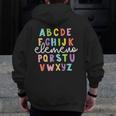 Alphabet ABC Elemeno Teacher Student Back To School Men Zip Up Hoodie Back Print, funny design Alphabet ABC Elemeno Teacher Student Back To School Men Zip Up Hoodie Back Print, funny design