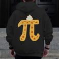 Apple Pi Pie Pun Math Teacher Pi Day 2020 Men Zip Up Hoodie Back Print, funny design Apple Pi Pie Pun Math Teacher Pi Day 2020 Men Zip Up Hoodie Back Print, funny design