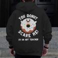 Art Teacher Halloween Donut Lover Costume Kawaii Monster Men Zip Up Hoodie Back Print, funny design Art Teacher Halloween Donut Lover Costume Kawaii Monster Men Zip Up Hoodie Back Print, funny design