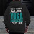 This Is What An Awesome Yoga Instructor Yoga Teacher Men Zip Up Hoodie Back Print, funny design This Is What An Awesome Yoga Instructor Yoga Teacher Men Zip Up Hoodie Back Print, funny design