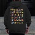 Back To School Kindergarten Teacher ABCs Animals Alphabet Men Zip Up Hoodie Back Print, funny design Back To School Kindergarten Teacher ABCs Animals Alphabet Men Zip Up Hoodie Back Print, funny design