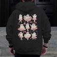 Ballet Ghost Ballet Dancer Spooky Dance Halloween Teacher Men Zip Up Hoodie Back Print, funny design Ballet Ghost Ballet Dancer Spooky Dance Halloween Teacher Men Zip Up Hoodie Back Print, funny design