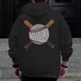 Baseball Happy Dot Day Shirts For Kids Men Women Teacher Men Zip Up Hoodie Back Print, funny design