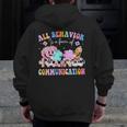 All Behavior Is A Form Of Communication SPED Teacher Autism Men Zip Up Hoodie Back Print, funny design All Behavior Is A Form Of Communication SPED Teacher Autism Men Zip Up Hoodie Back Print, funny design