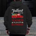 Bunch Of Teachers This Side Of The Nuthouse Xmas Men Zip Up Hoodie Back Print, funny design Bunch Of Teachers This Side Of The Nuthouse Xmas Men Zip Up Hoodie Back Print, funny design