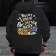 You Can't Scare Me I'm A Teacher Cool Math Teacher Halloween Men Zip Up Hoodie Back Print, funny design You Can't Scare Me I'm A Teacher Cool Math Teacher Halloween Men Zip Up Hoodie Back Print, funny design