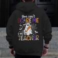 You Can't Scare Me I'm A Teacher Halloween Costume Men Zip Up Hoodie Back Print, funny design You Can't Scare Me I'm A Teacher Halloween Costume Men Zip Up Hoodie Back Print, funny design