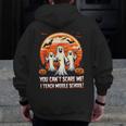You Can't Scare Me I Teach Middle School Teacher Halloween Men Zip Up Hoodie Back Print, funny design You Can't Scare Me I Teach Middle School Teacher Halloween Men Zip Up Hoodie Back Print, funny design