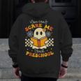 You Can't Scare Me I Teach Preschool Teacher Halloween Ghost Men Zip Up Hoodie Back Print, funny design You Can't Scare Me I Teach Preschool Teacher Halloween Ghost Men Zip Up Hoodie Back Print, funny design