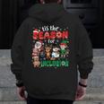 Christmas Sped Teacher Tis The Season For Inclusion Women Men Zip Up Hoodie Back Print, funny design Christmas Sped Teacher Tis The Season For Inclusion Women Men Zip Up Hoodie Back Print, funny design