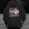 Christmas Teacher Surprise Did You Take Attendance Men Zip Up Hoodie Back Print, funny design Christmas Teacher Surprise Did You Take Attendance Men Zip Up Hoodie Back Print, funny design