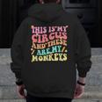 This Is My Circus And These Are My Monkeys School Teacher Men Zip Up Hoodie Back Print, funny design This Is My Circus And These Are My Monkeys School Teacher Men Zip Up Hoodie Back Print, funny design