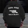 Civil War It Was A Blast History Teacher T-Shirt Men Zip Up Hoodie Back Print, History Teacher Gifts, funny design Civil War It Was A Blast History Teacher T-Shirt Men Zip Up Hoodie Back Print, History Teacher Gifts, funny design