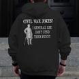 Civil War For History Buff & History Teachers For Men Women Girls Kids Men Zip Up Hoodie Back Print, History Teacher Gifts, funny design Civil War For History Buff & History Teachers For Men Women Girls Kids Men Zip Up Hoodie Back Print, History Teacher Gifts, funny design