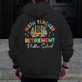 Colorful Math Teacher Retirement Solve The Problem Retired Men Zip Up Hoodie Back Print, funny design Colorful Math Teacher Retirement Solve The Problem Retired Men Zip Up Hoodie Back Print, funny design